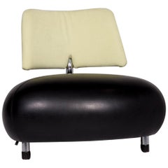 Leolux Pallone Pa Leather Armchair Black