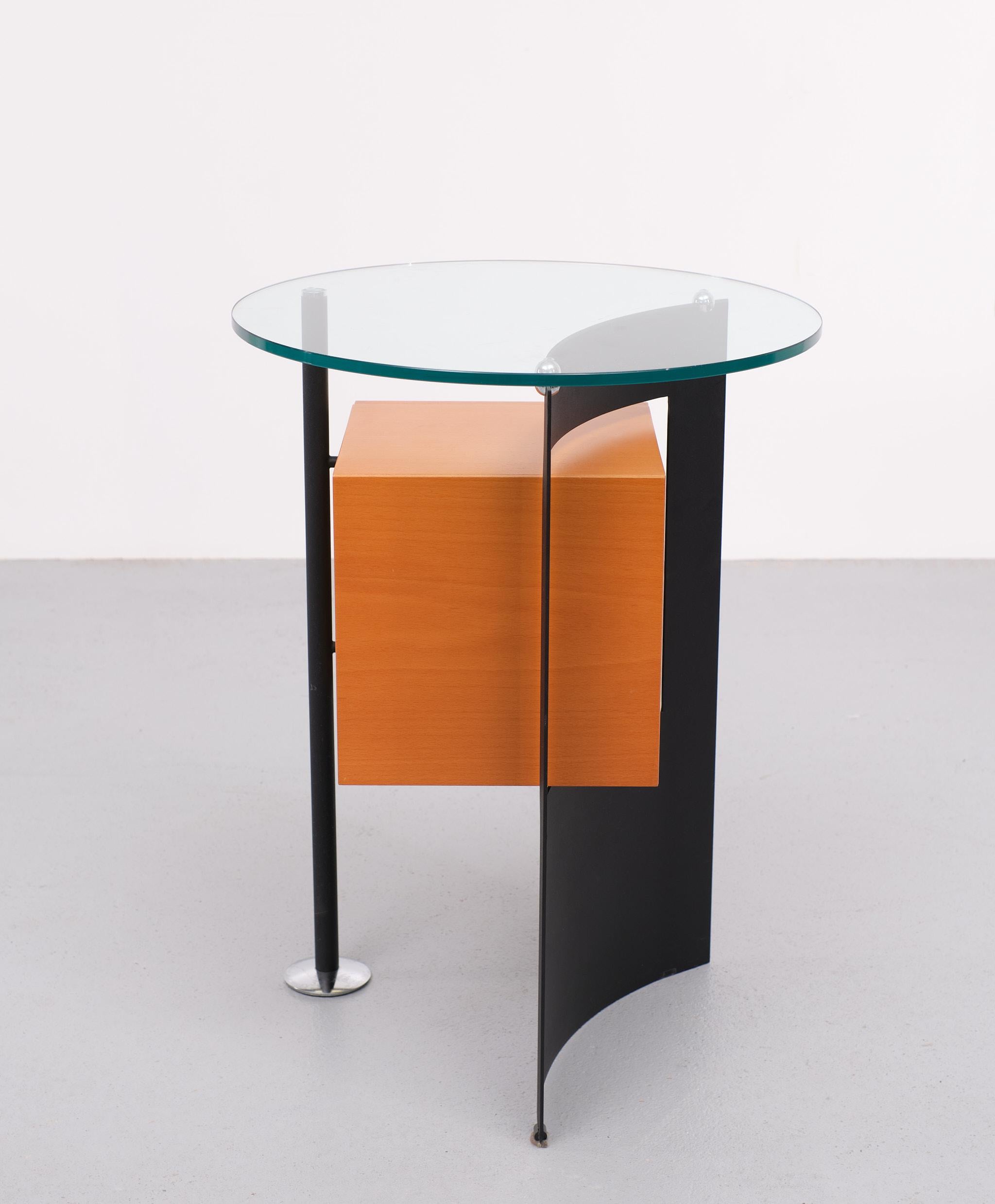Leolux Post Modern Side Table 1980s Netherlands 1