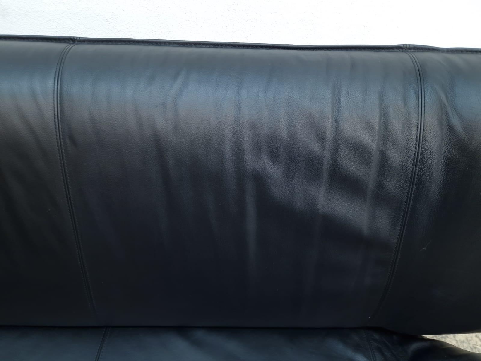 Leolux Tango Funktion Sofa Echtledersofa Schwarz Verstellbar 4