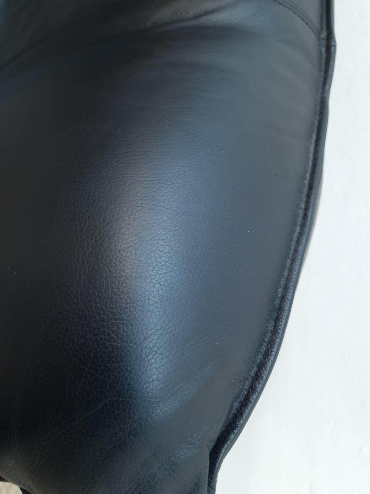 Leolux Tango Funktion Sofa Echtledersofa Schwarz Verstellbar 8