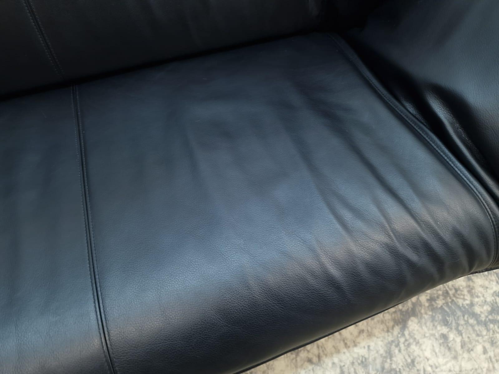 Bauhaus Leolux Tango Funktion Sofa Echtledersofa Schwarz Verstellbar