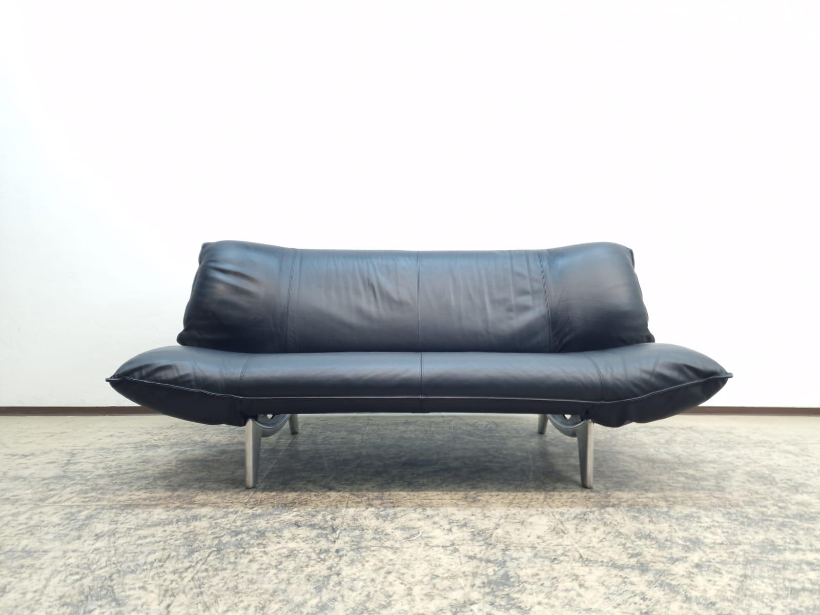Dutch Leolux Tango Funktion Sofa Echtledersofa Schwarz Verstellbar