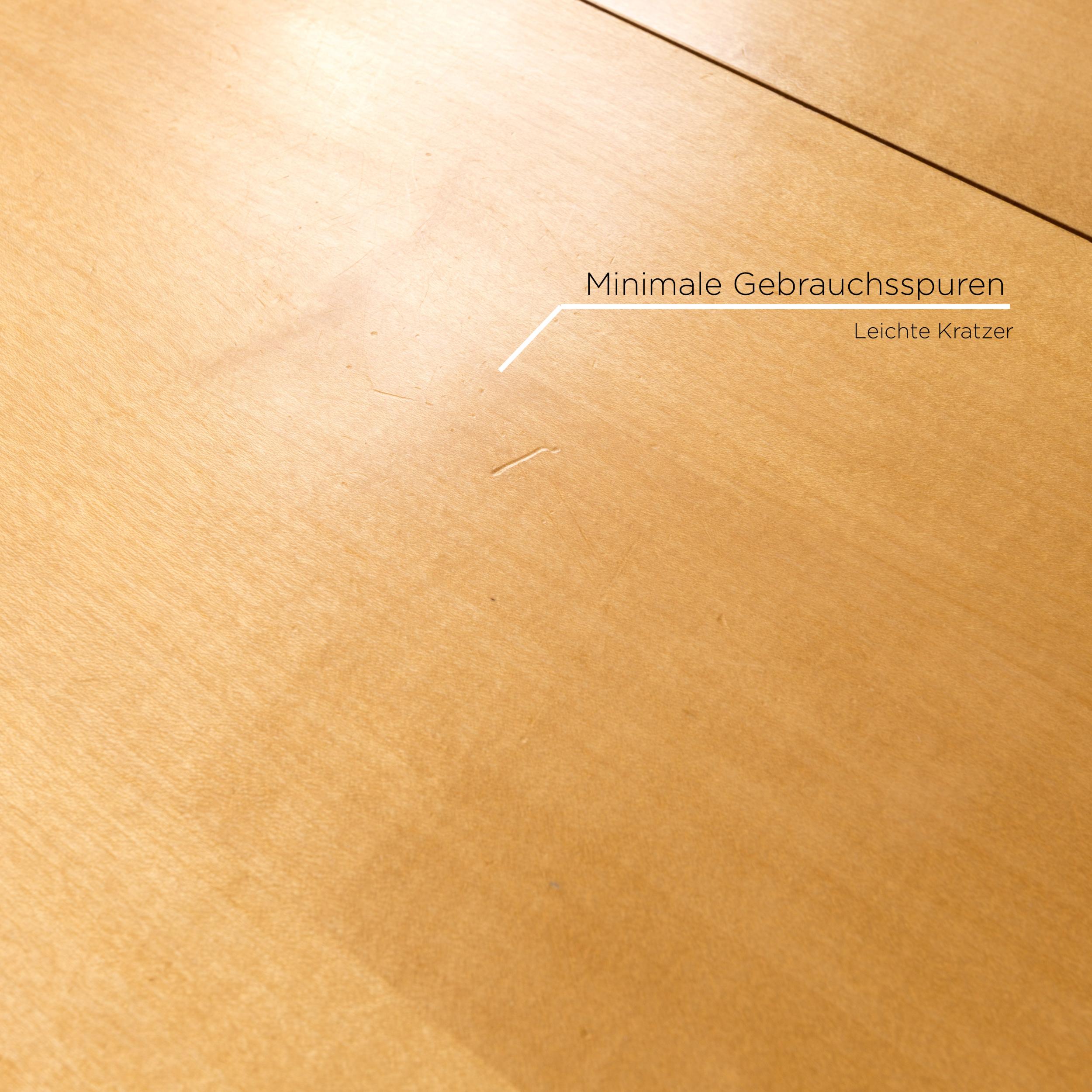 Leolux Trias Wooden Dining Table Round Extendable Table In Good Condition In Cologne, DE