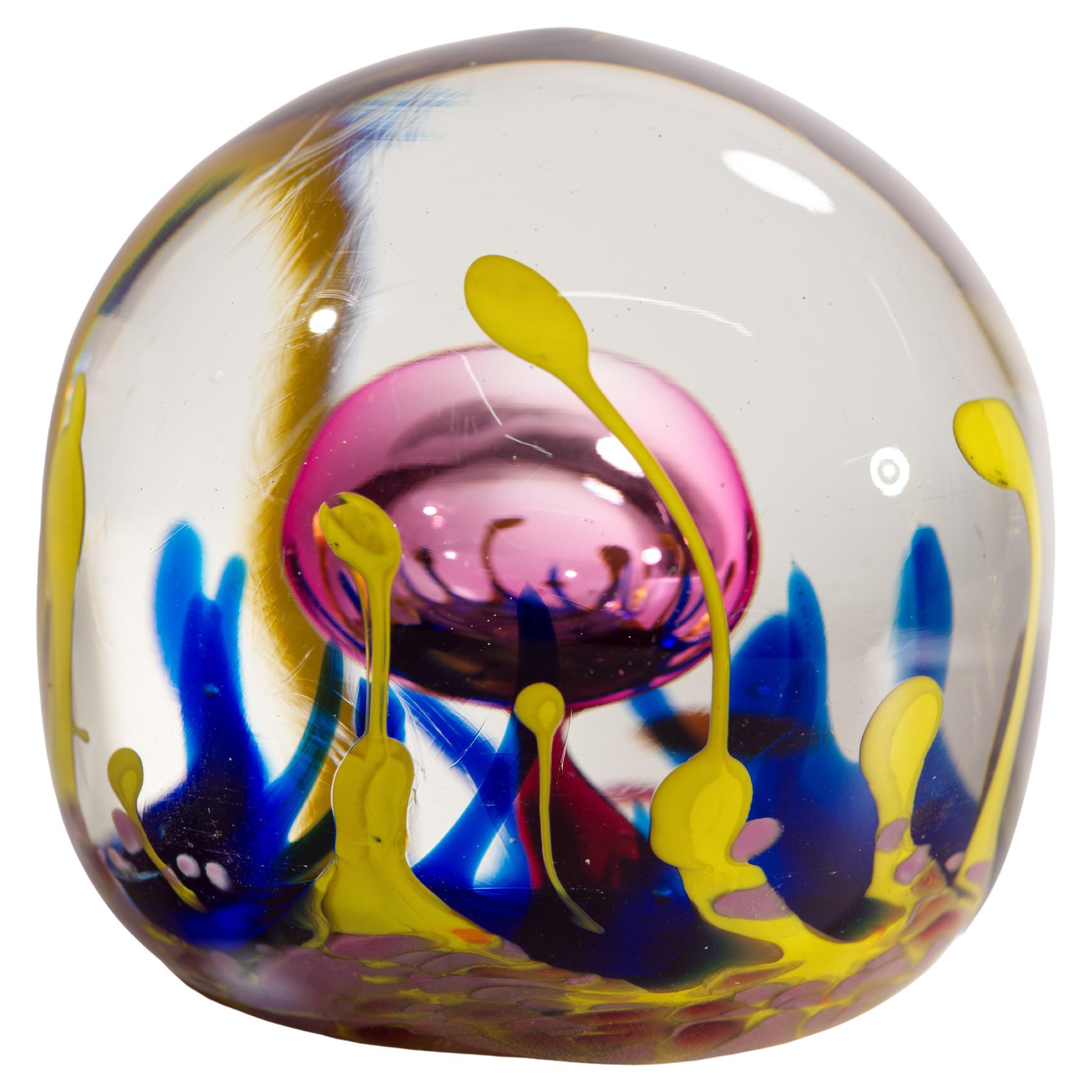 Sculpture ou presse-papiers Leon Applebaum, American Studio Art Glass, 1978 en vente