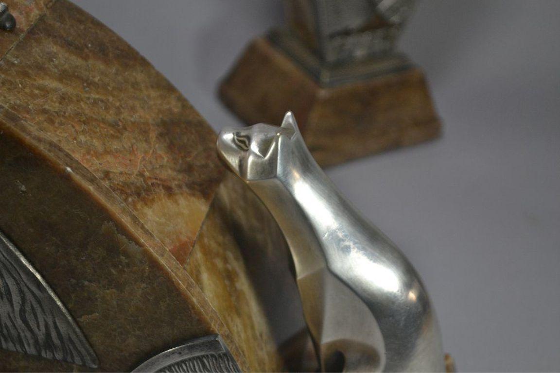 Montre Bracelet Vintage ATO Art Déco Années 30 - Mouvement Mécanique Suisse - Rectangle Argenté