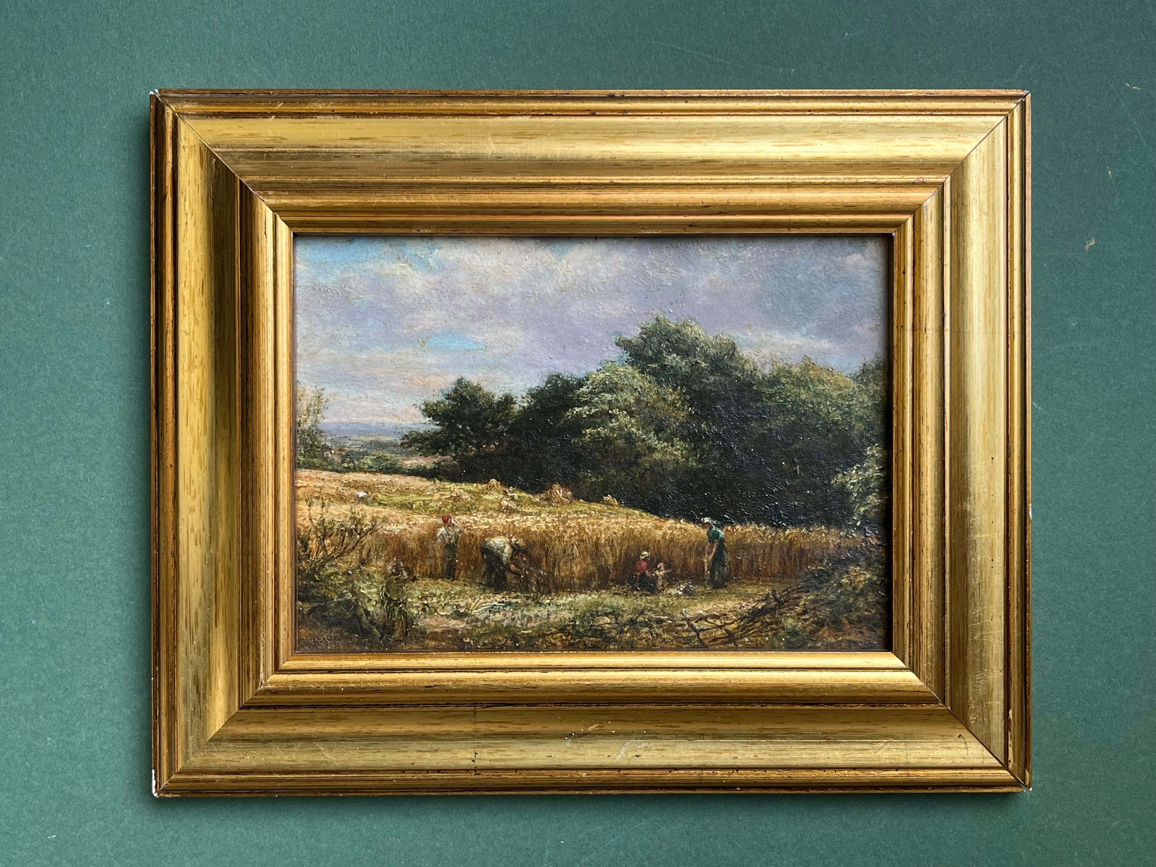 Der französische Maler Léon Augustin Lhermitte erntet Kinder auf dem Lande im Angebot 2