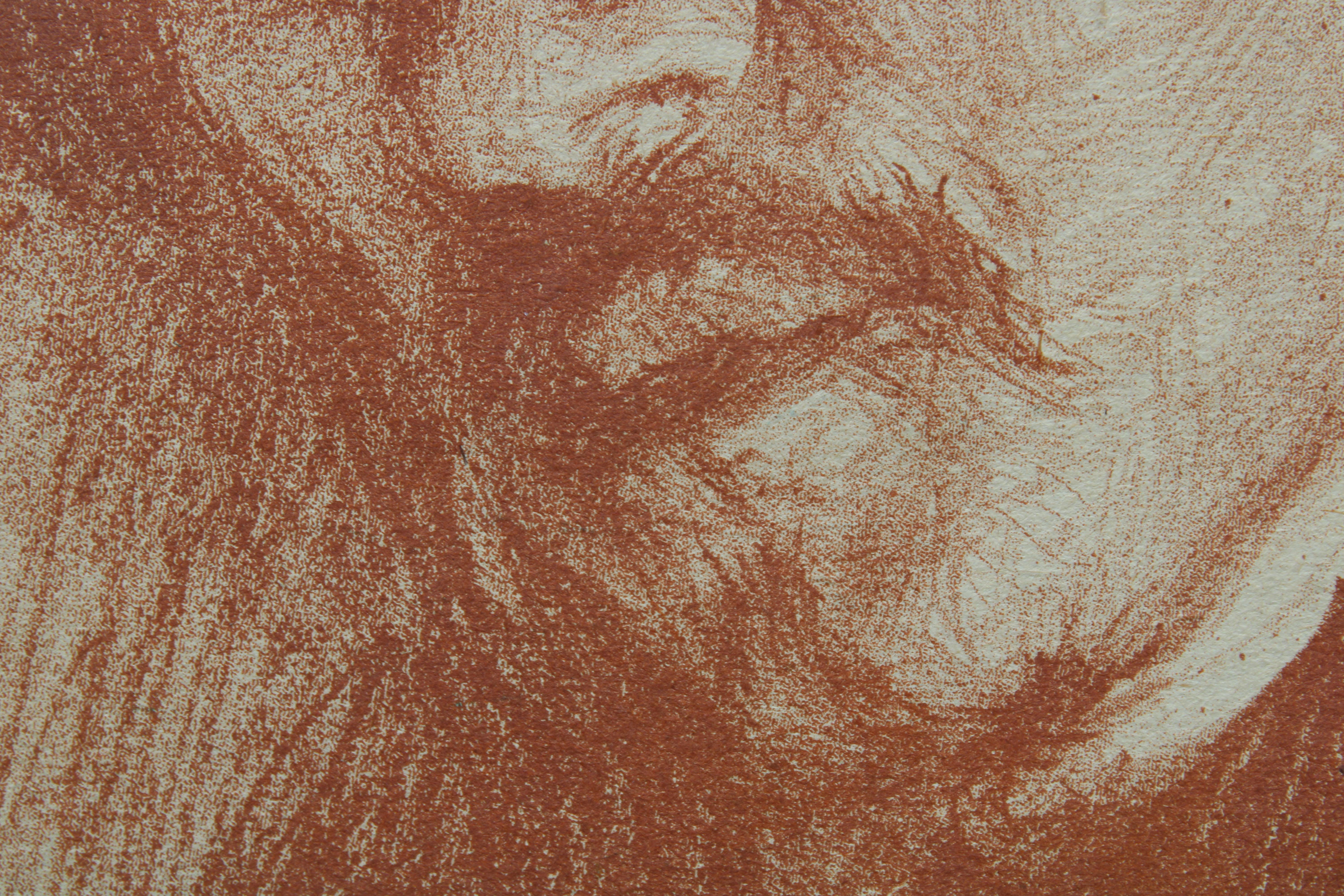 Portrait de Philip Andreevich Malavin.1879. Papier, lithographie, 32x23 cm avec cadran en vente 6