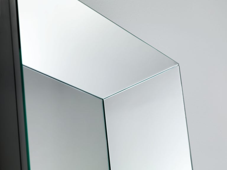Modern LEON BATTISTA Large Wall Mirror, by Laudani & Romanelli for Glas Italia For Sale