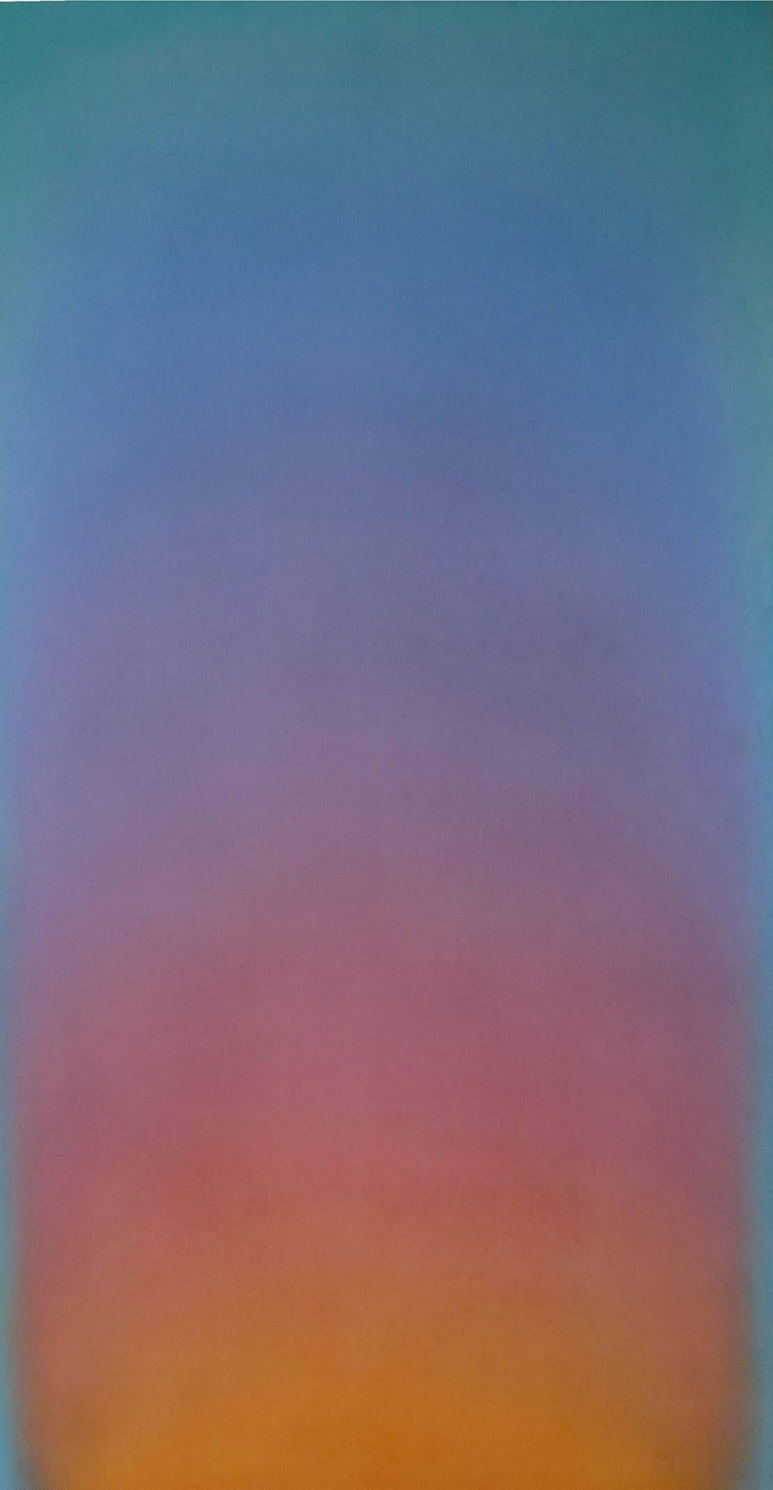 Leon Berkowitz Abstract Painting - Seven Lights (4 of 7)