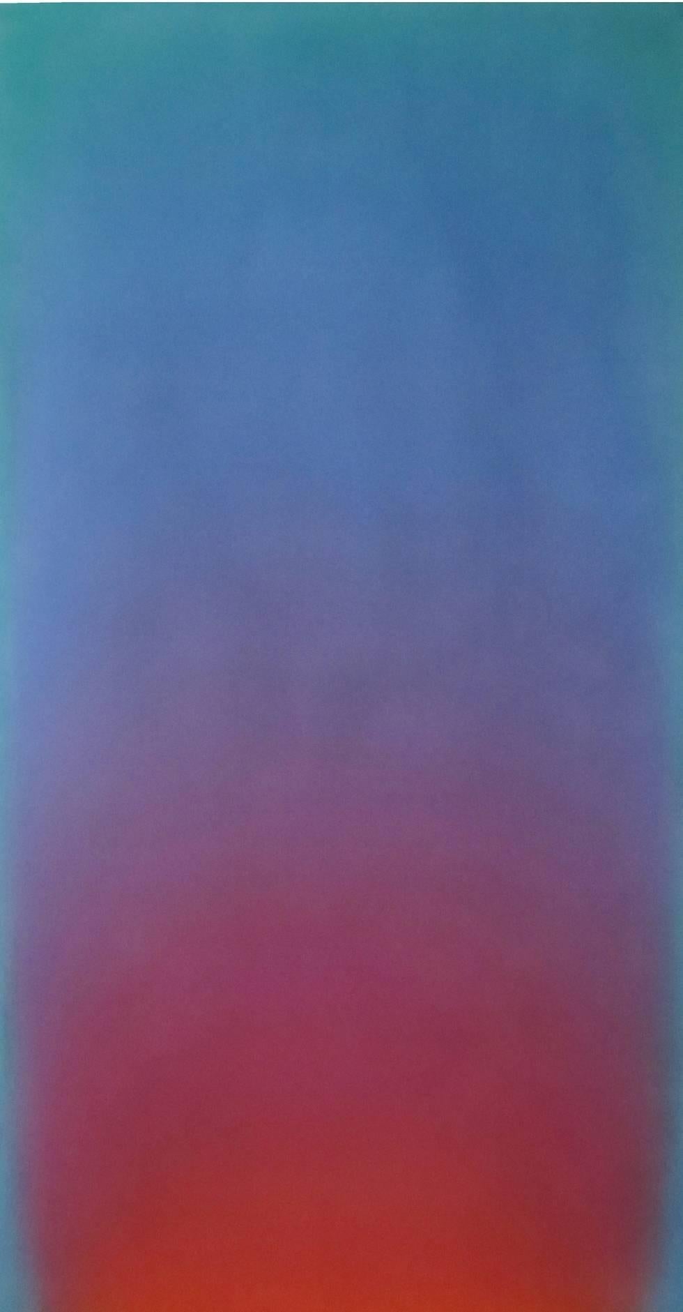 Leon Berkowitz Abstract Painting - Seven Lights (7 of 7)