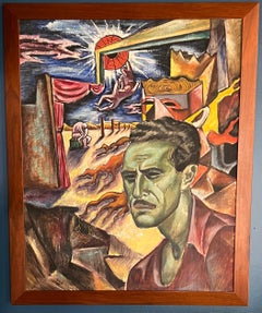 "Insegnante di teatro" 1938 WPA Metà del XX secolo Teatro americano Surrealismo Modernismo