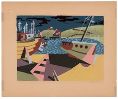 'Barche astratte' - Modernismo americano, WPA