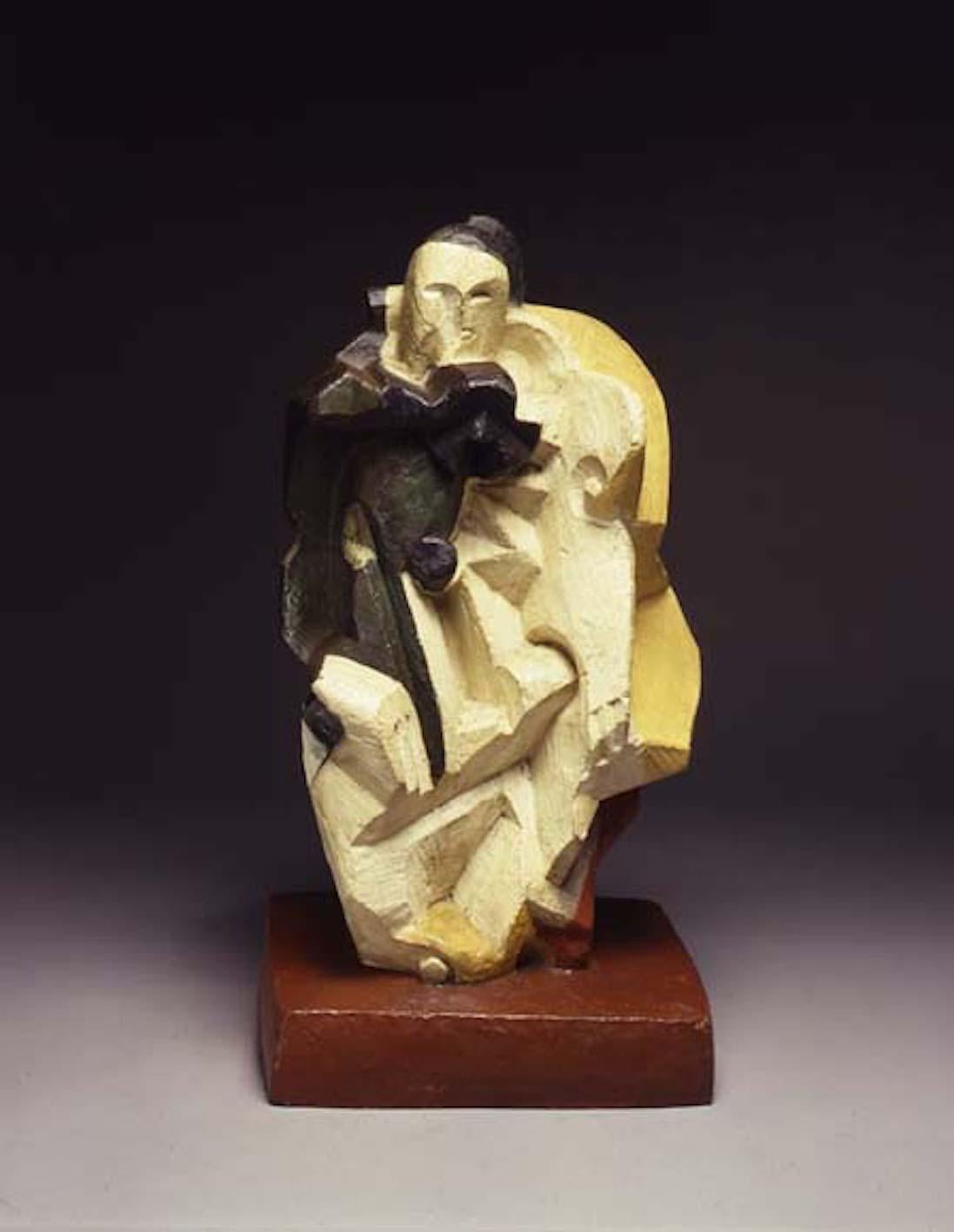 French Léon Borgey, Pierrot, 1918 For Sale