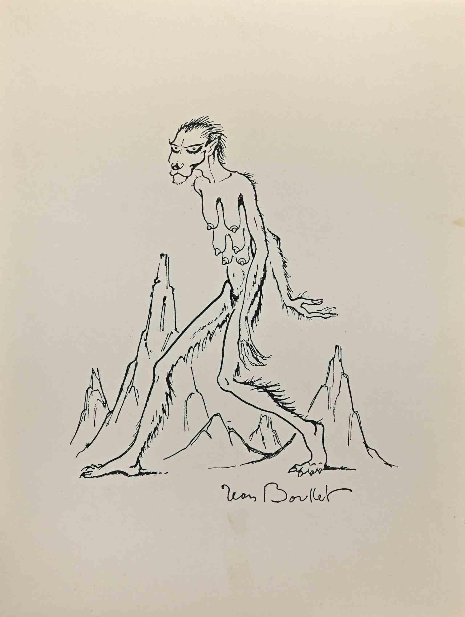 Metamorfosi è una litografia originale realizzata negli anni '50 da Leon Boullet (1921-1970).

Buone condizioni.

Firmato sul piatto.

L'opera d'arte è rappresentata da tratti forti in una composizione ben bilanciata.