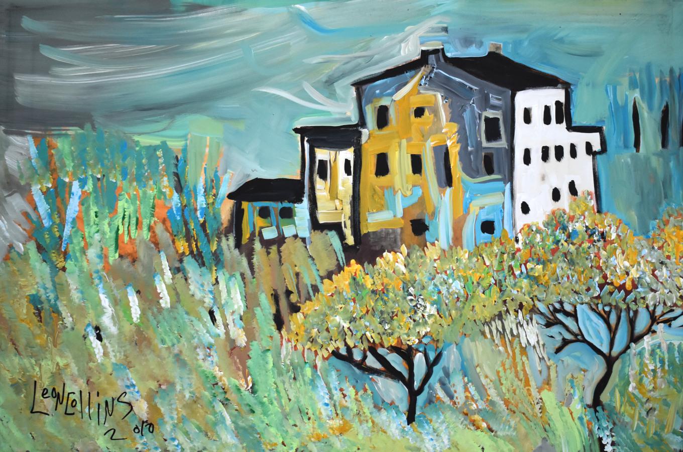 "New Mexico" Leon Collins. Black Texas Folk Artist (Deceased 2025)