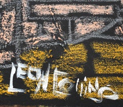 "Recuerda El Álamo". Artista folclórico negro Leon Collins. (Fallecido en 2025) Texas