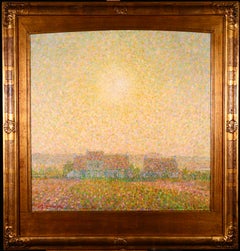Sunrise - Sint-Martens-Latem - Impressionist Landscape Oil by Leon De Smet