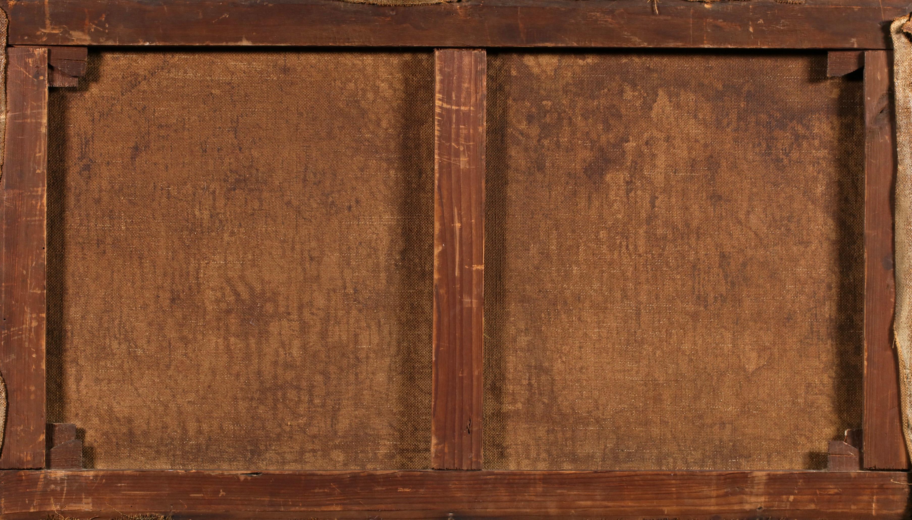 Les Meules - Post Impressionist Divisionist Landscape Oil by Leon Detroy en vente 10