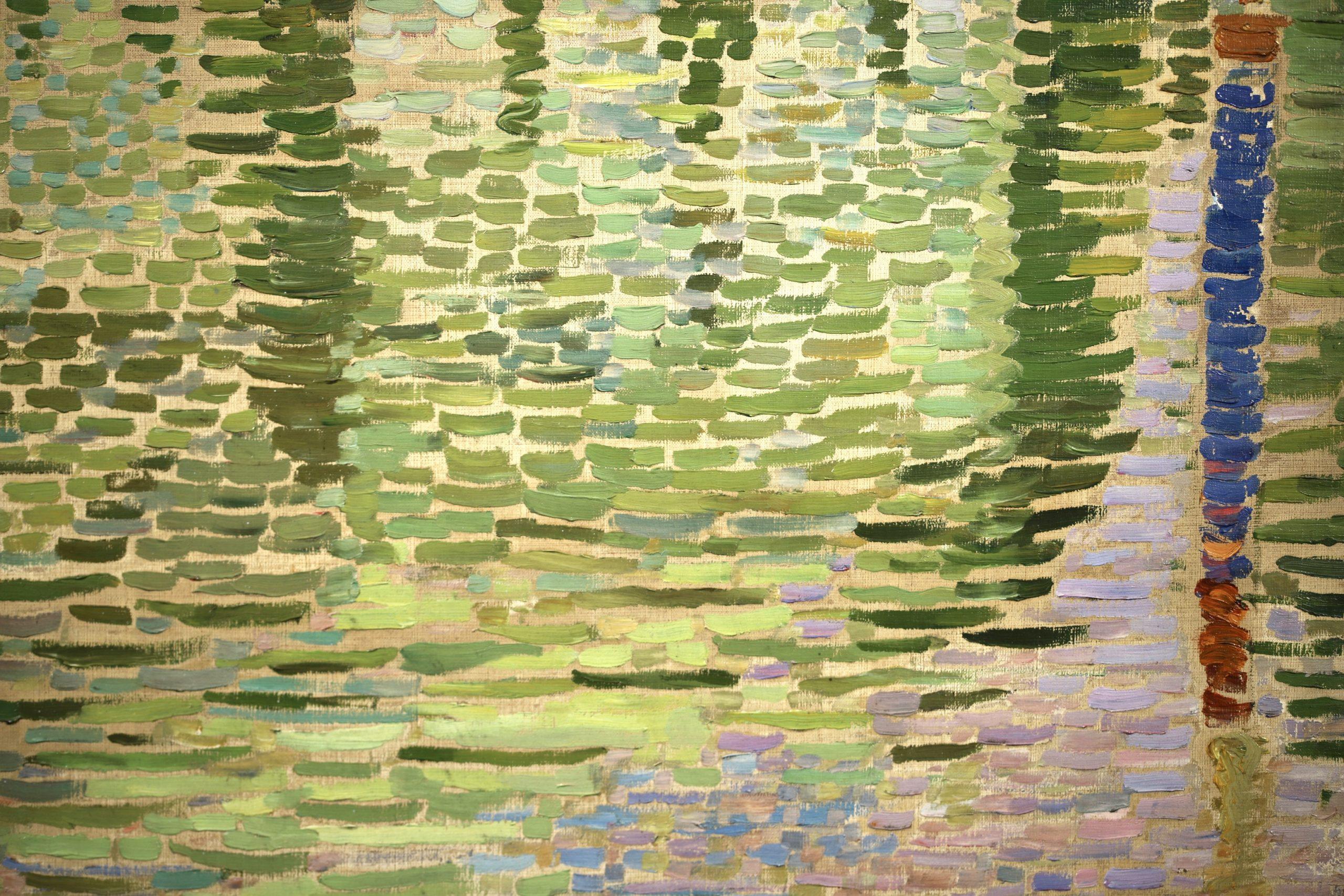 Venezia - Paesaggio veneziano post impressionista dipinto a olio da Leon Detroy in vendita 9