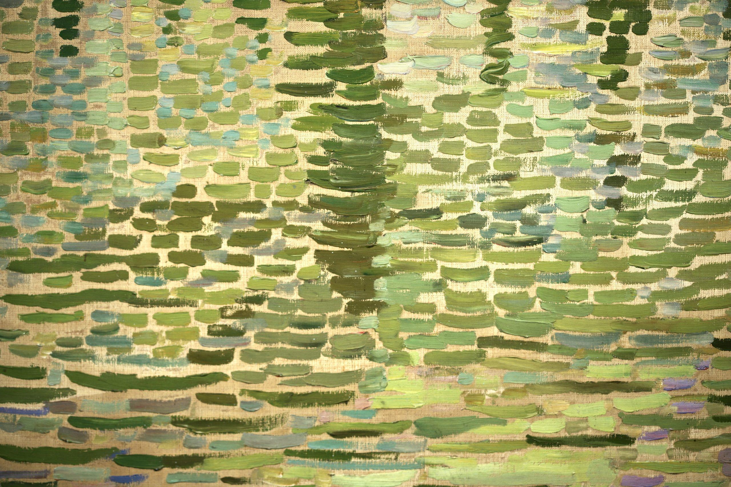 Venezia - Paesaggio veneziano post impressionista dipinto a olio da Leon Detroy in vendita 10