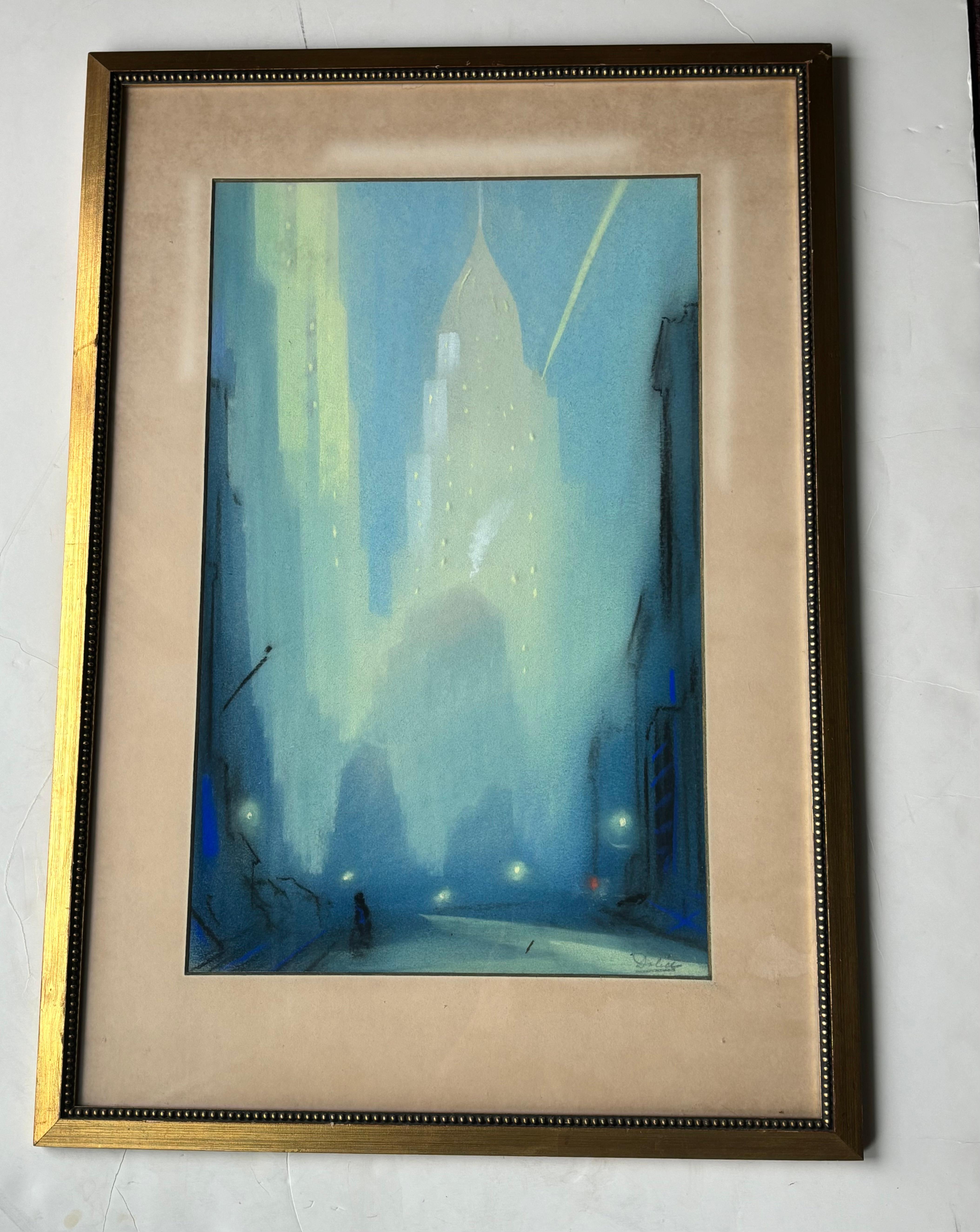 Leon Dolice disegno/ pastello su carta  