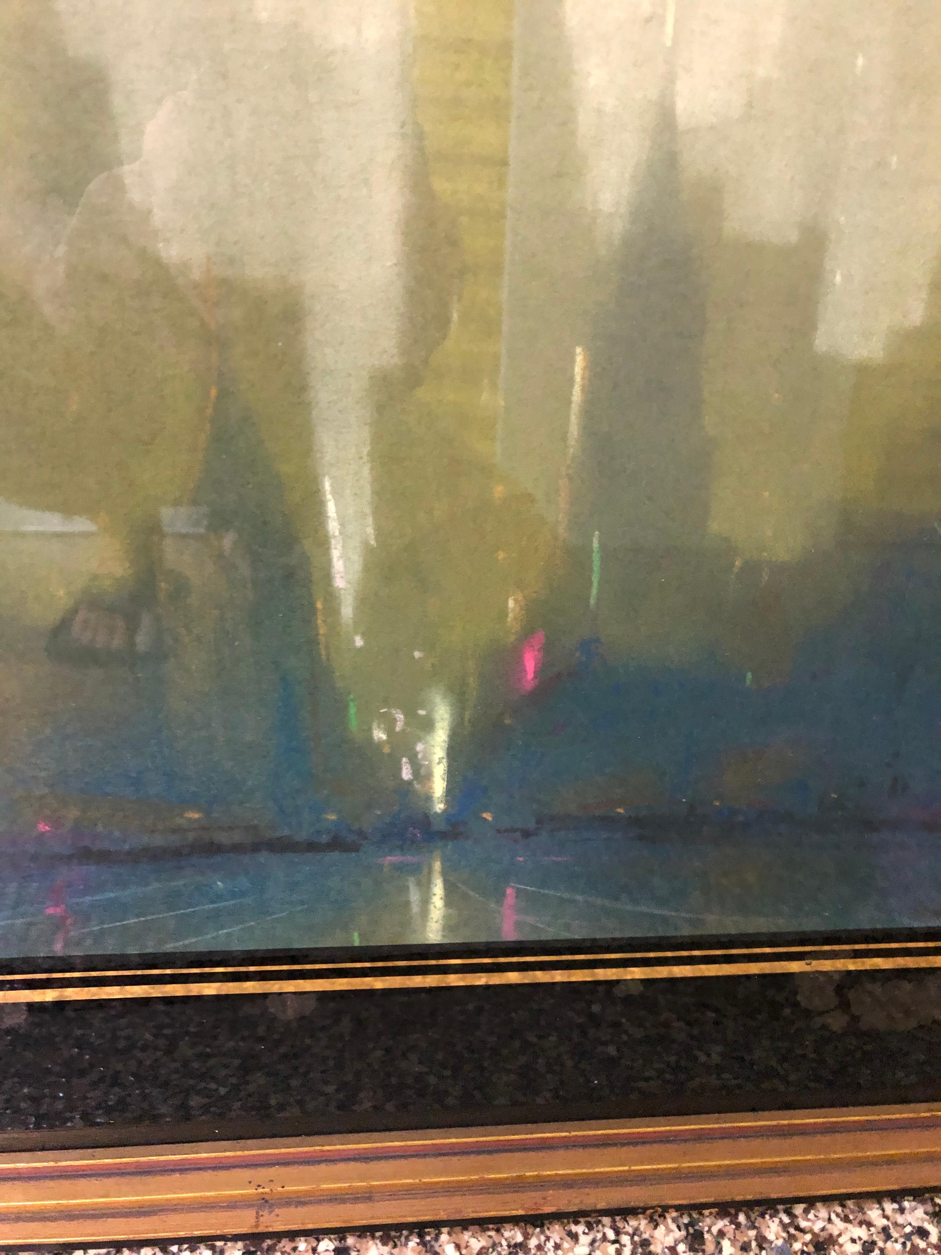 Leon Dolice Chrysler Building at Night For Sale 3