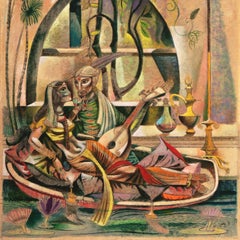 'Beneath the Stars', Lovers, Moghul, Isfahan, Chouinard, LACMA, Dallas Museum