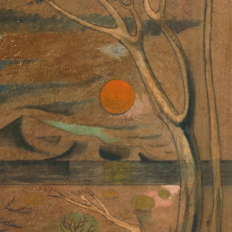 'Mare and Foal', Equestrian Modernist Oil, Chouinard, LACMA, Metropolitan Museum For Sale 3