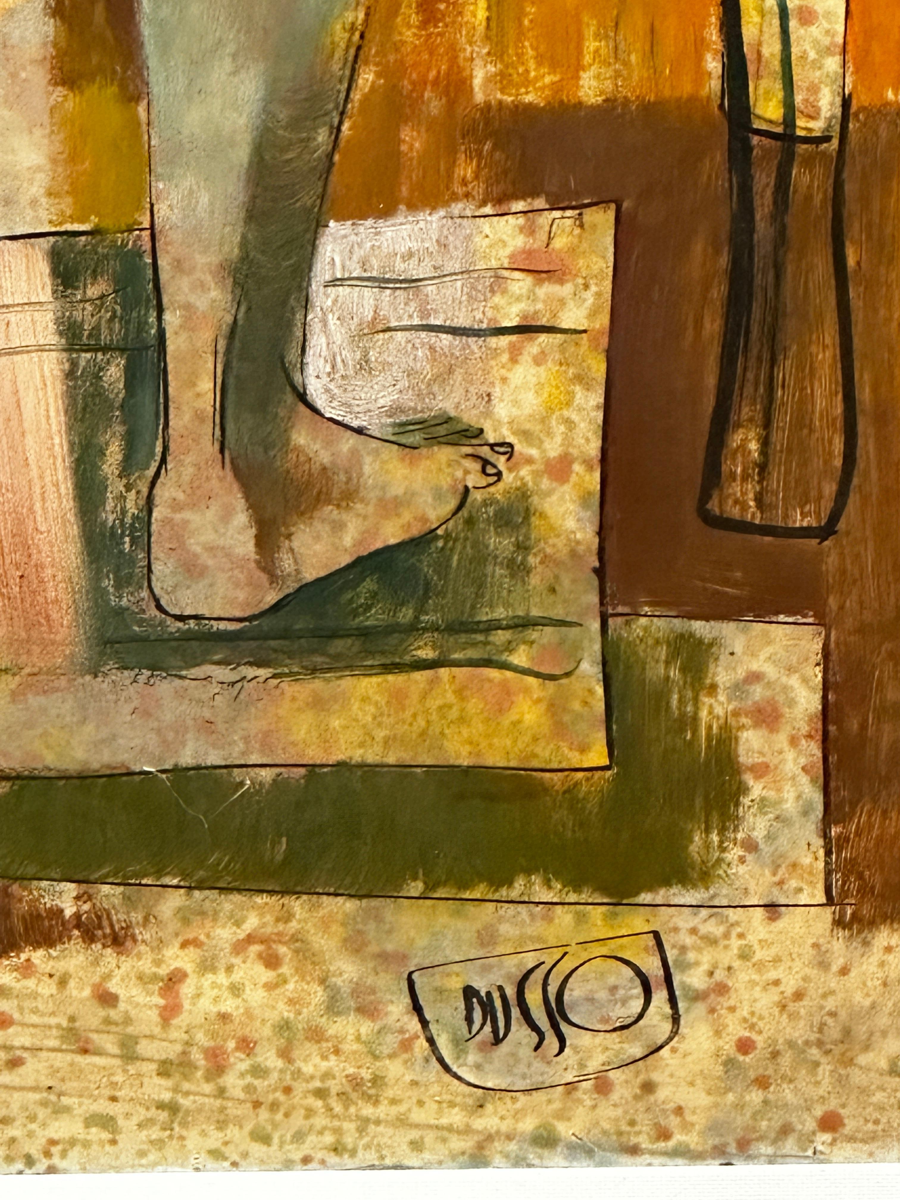 Classic Vertical Nude - Mixed Media by Leon Dusso For Sale 5