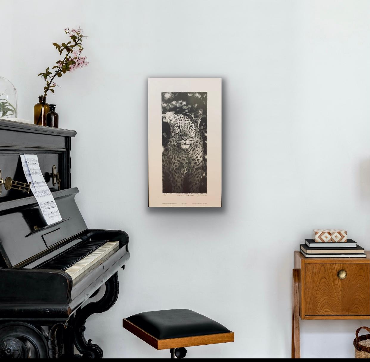 Leopard 'Prince of Darkness' Limited Edition Framed Print 197/600 For Sale 1