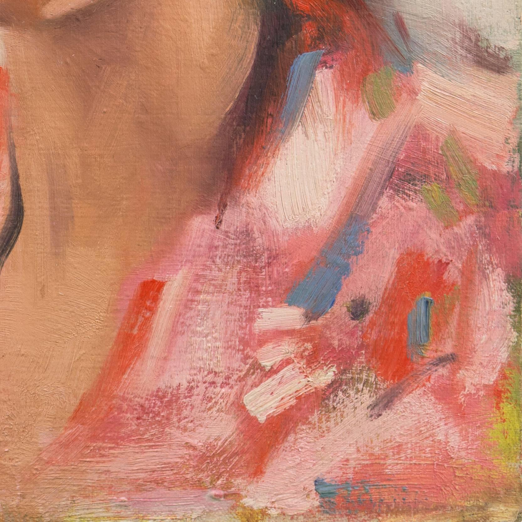 leon franks oil painting