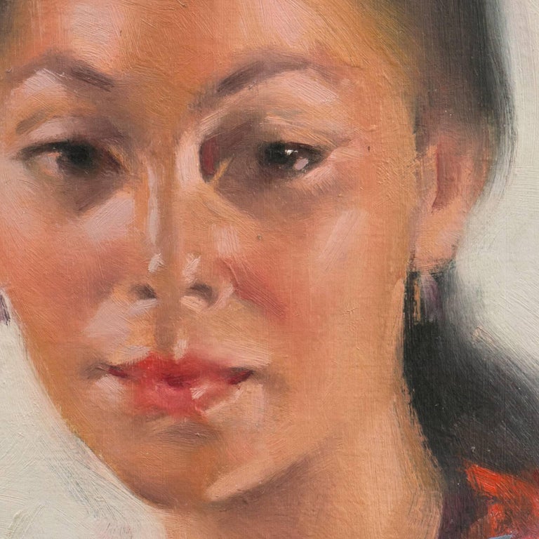 'Portrait of a Young Woman', Academie Chaumière, Paris, Chouinard, Art Center For Sale 3