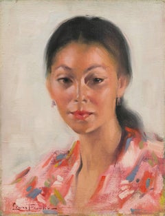 Portrait d'une jeune femme, Academy Chaumière, Paris, Chouinard, Centre d'art