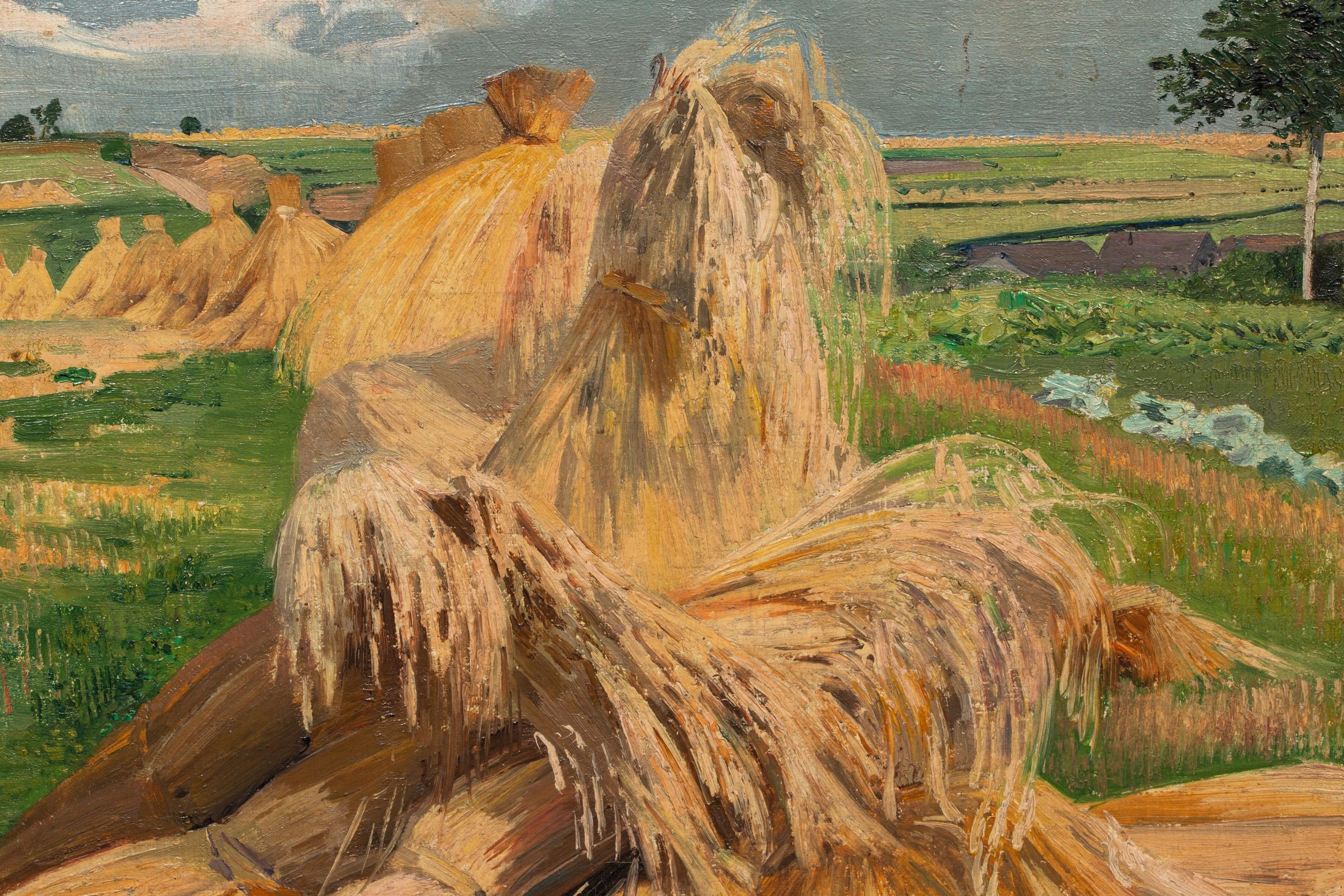 Landscape at Nafraiture by Léon Frederic (1856 - 1940) For Sale 3