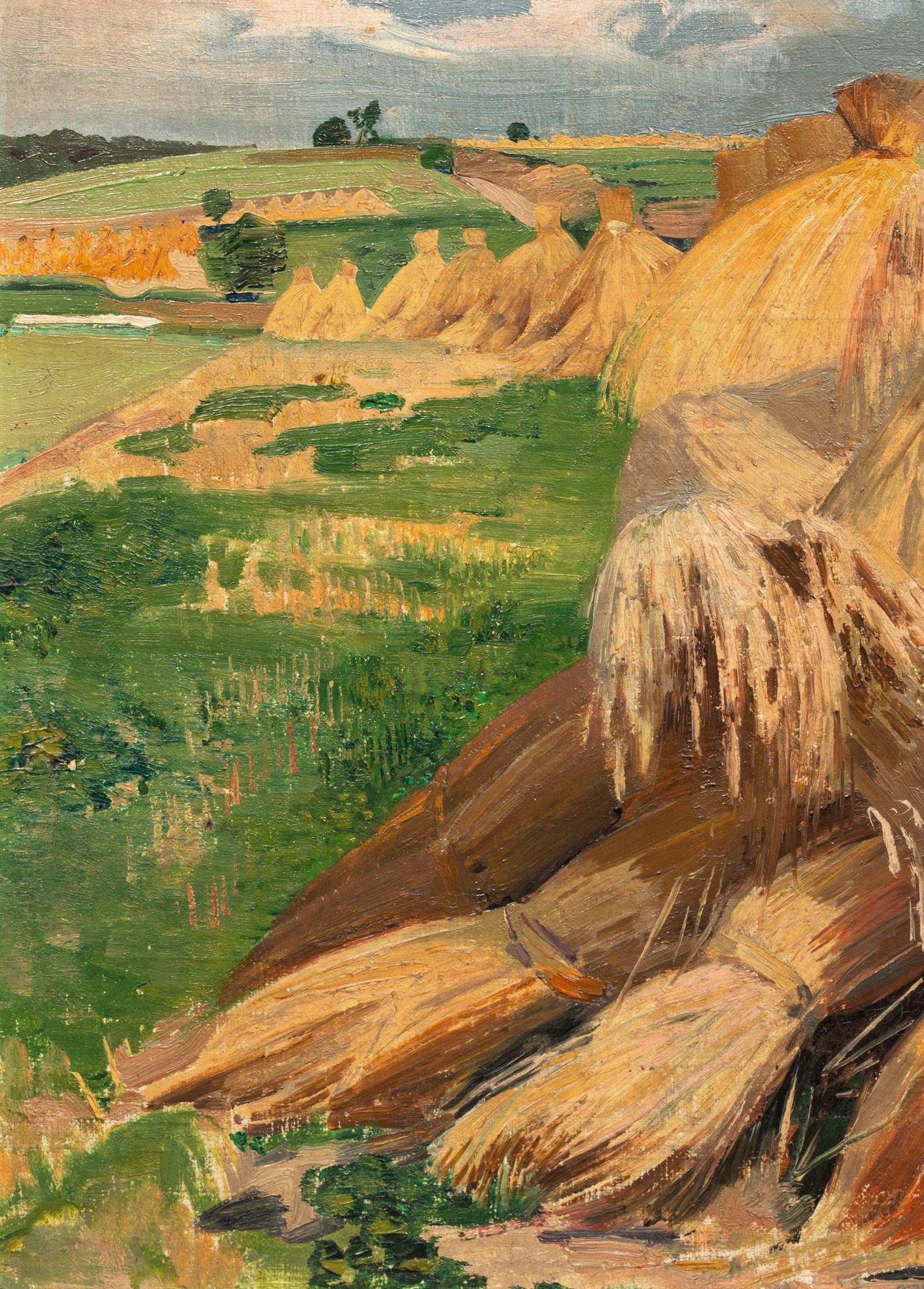 Landscape at Nafraiture by Léon Frederic (1856 - 1940) For Sale 5