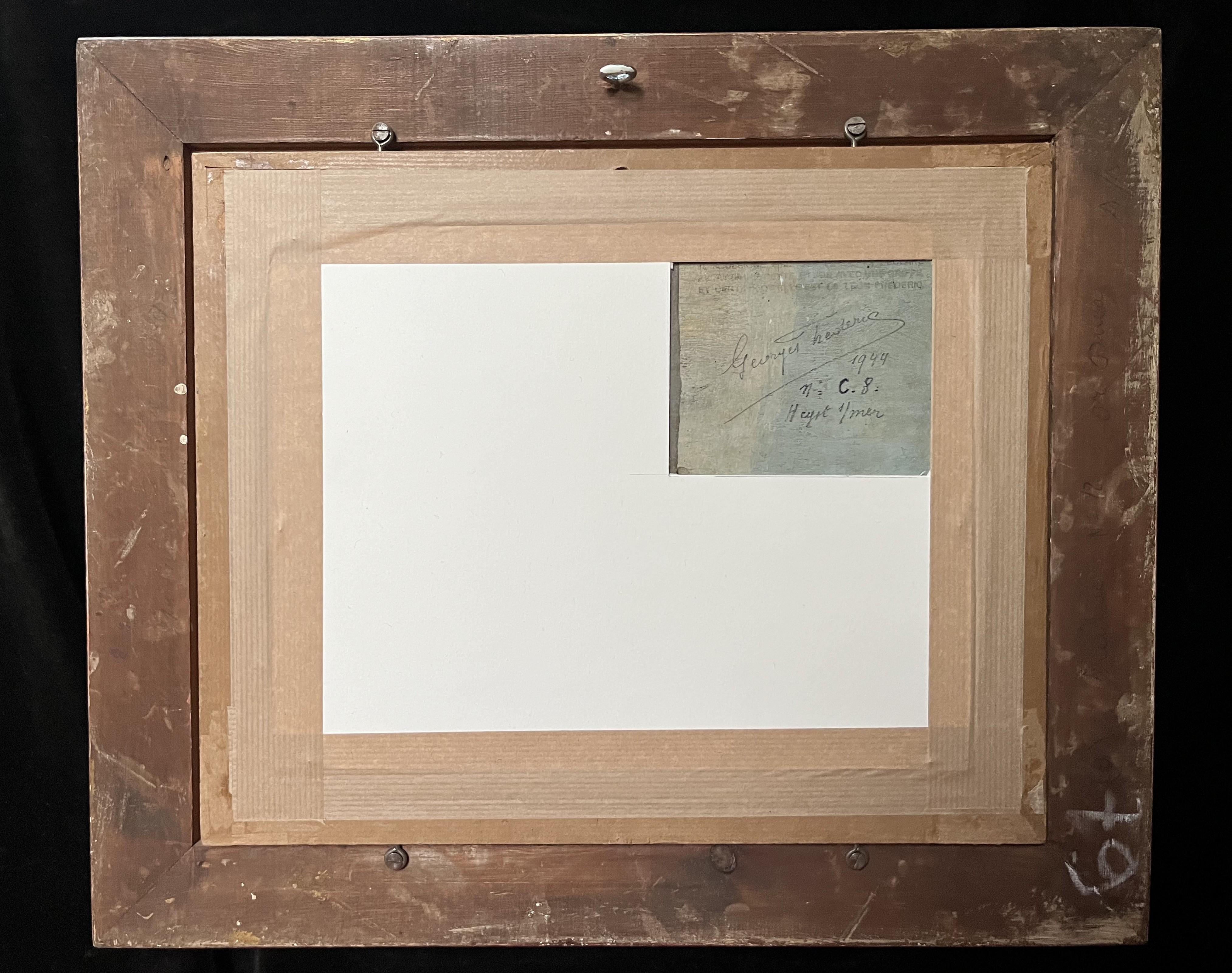 Léon Frédéric (1856-1940) Seestück, Öl signiert im Angebot 6