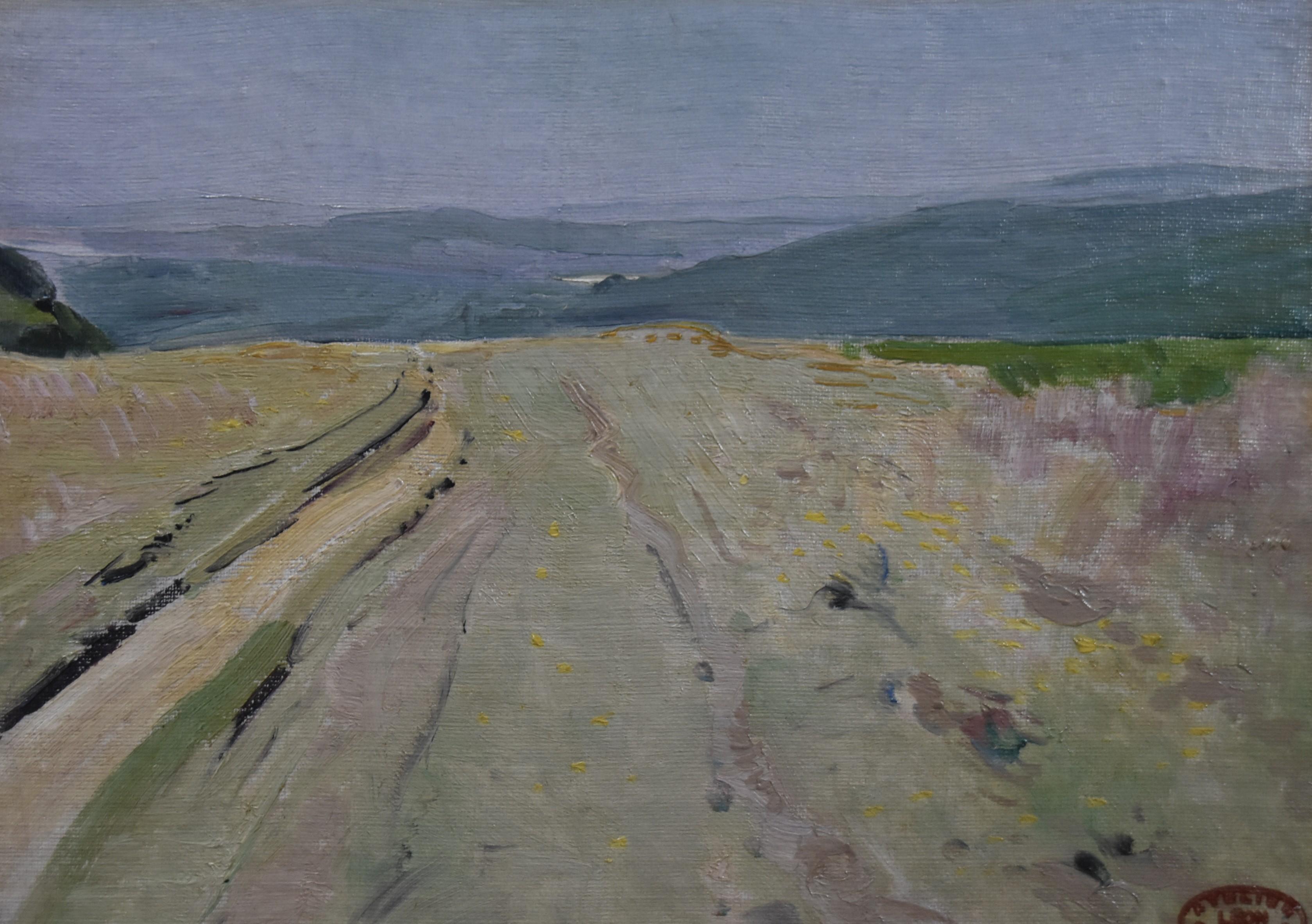 Léon Frédéric (1856-1940) The Path in Nafraiture, Oil on panel