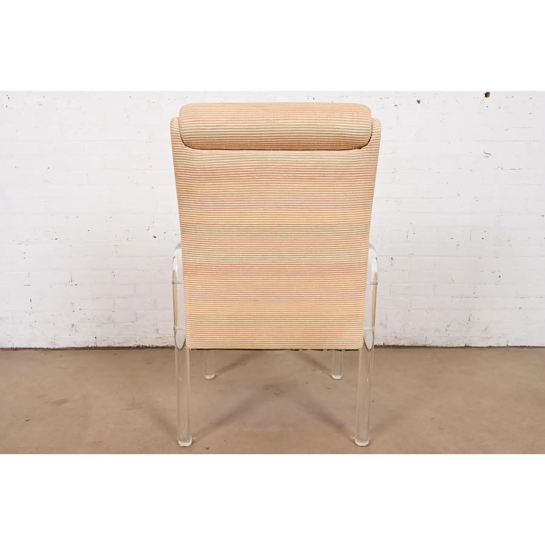 Leon Frost für Lion in Frost Modern Art Deco Lucite Armchairs oder Club Chairs im Angebot 3