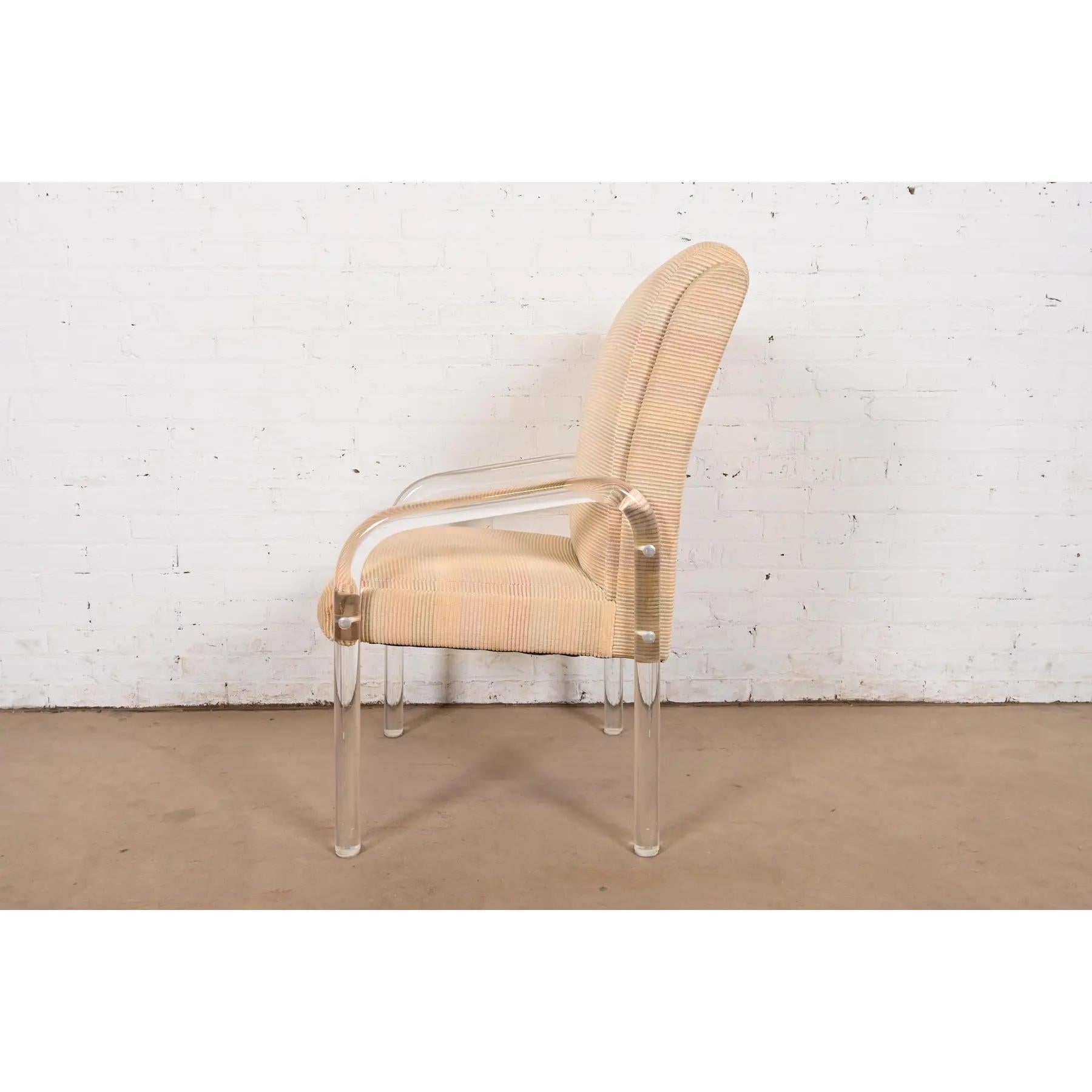 Leon Frost für Lion in Frost Modern Art Deco Lucite Armchairs oder Club Chairs im Angebot 2
