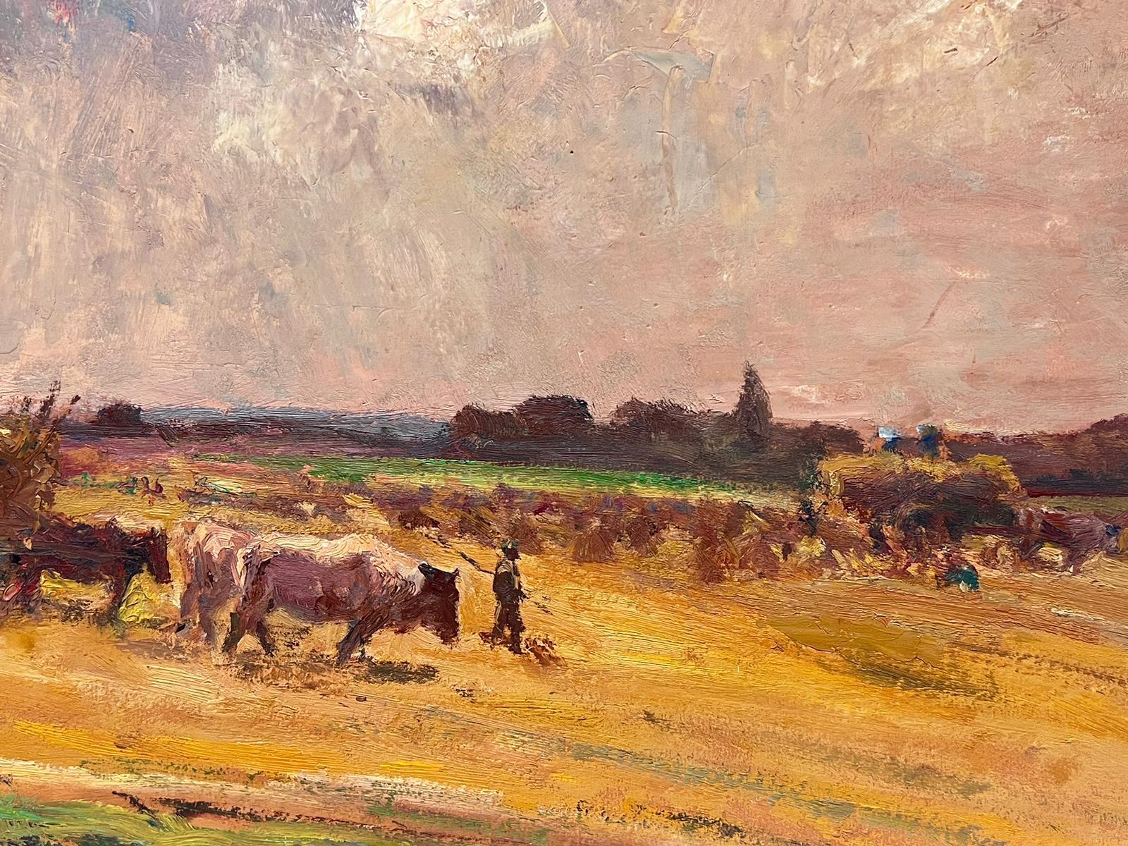 Artist/ School: Leon Hatot (French 1883-1953)

Title: Impressionist oil painting 

Medium: signed oil painting on thick paper, stuck on board unframed.

Size: painting: 12 x 19.5 inches

Provenance: all the paintings we have for sale by this artist
