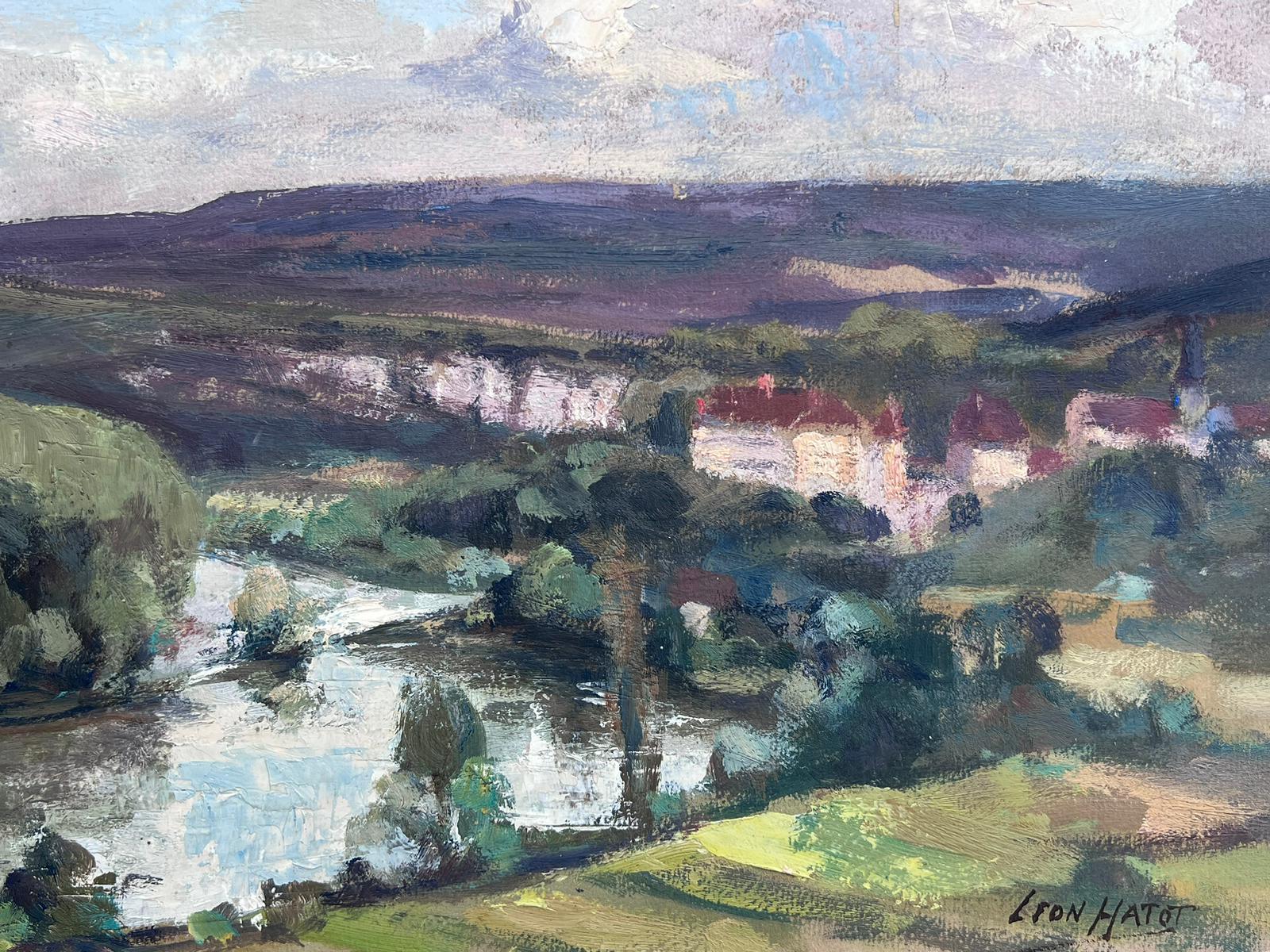 Artist/ School: Leon Hatot (French 1883-1953)

Title: Impressionist oil painting 

Medium: signed oil painting on thick paper, stuck on board unframed

Size:  painting: 13 x 20 inches.

Provenance: all the paintings we have for sale by this artist