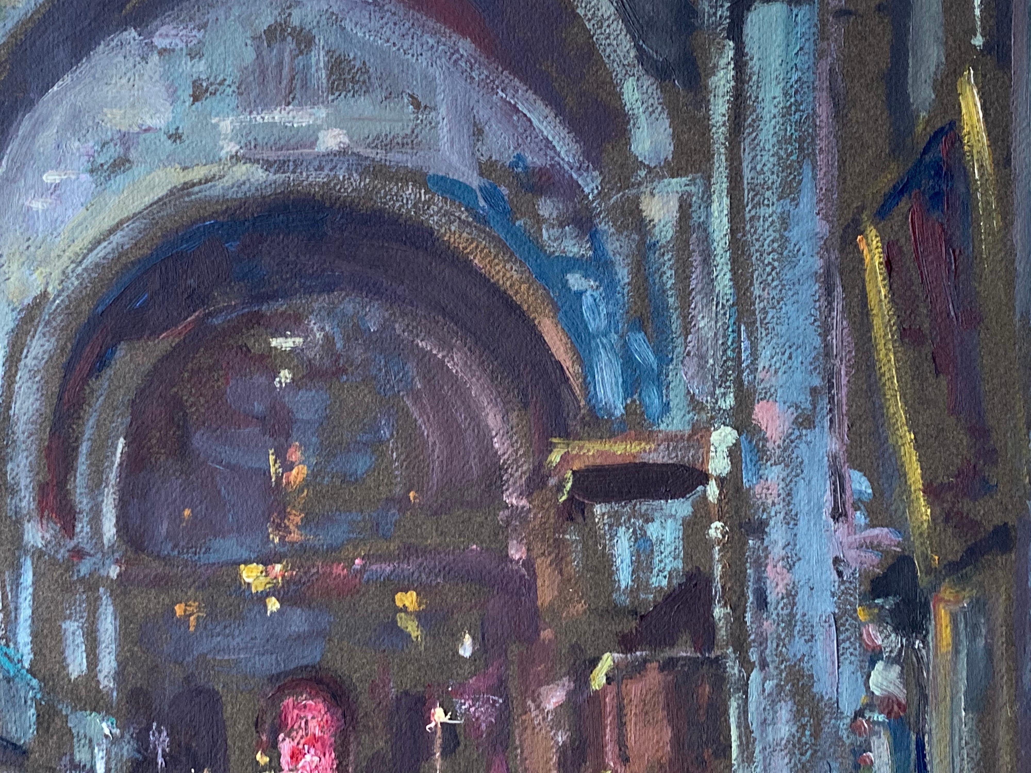 impressionist cathedral paintings