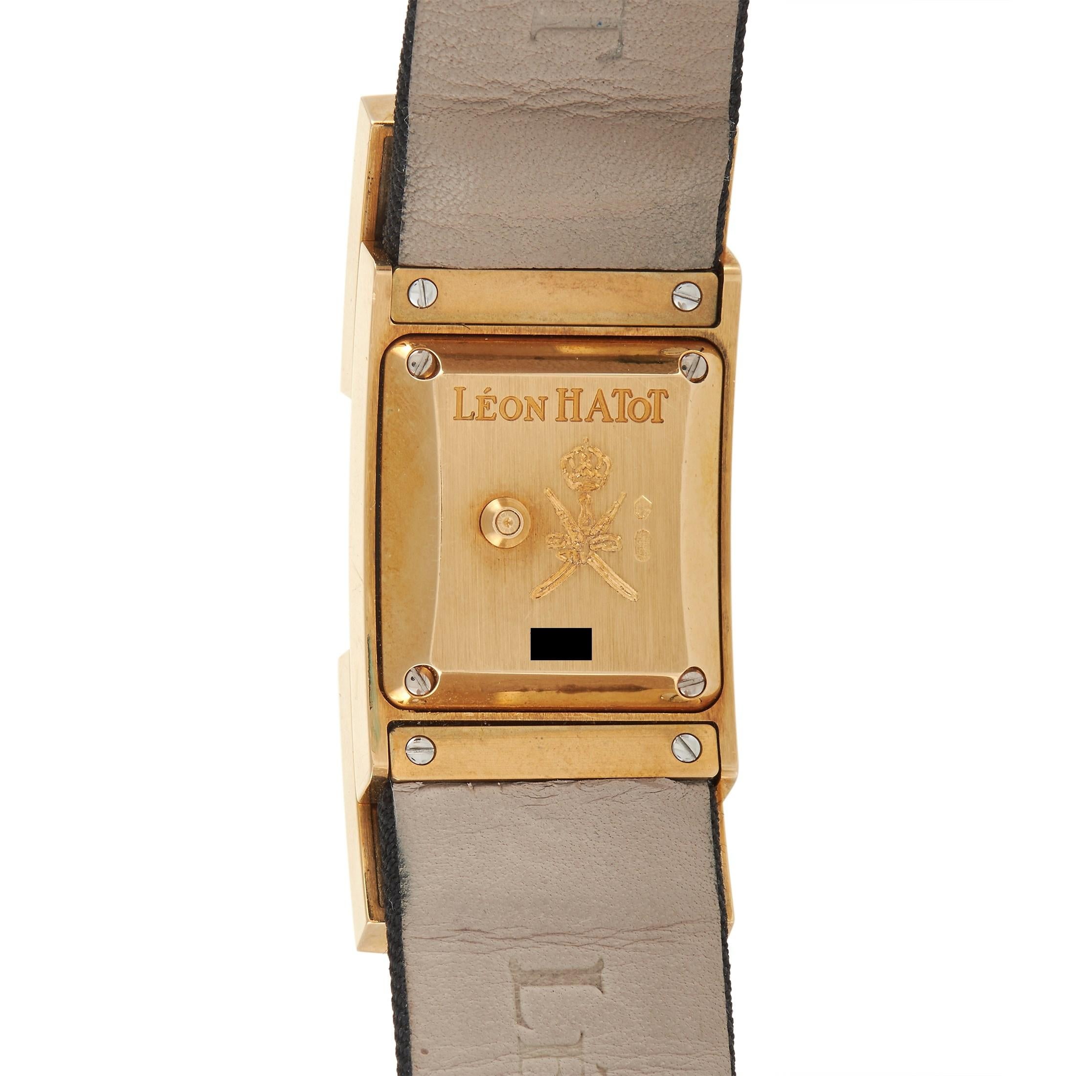 Leon Hatot Les Montres Secrètes Zelia Damen Khanjar Uhr 1