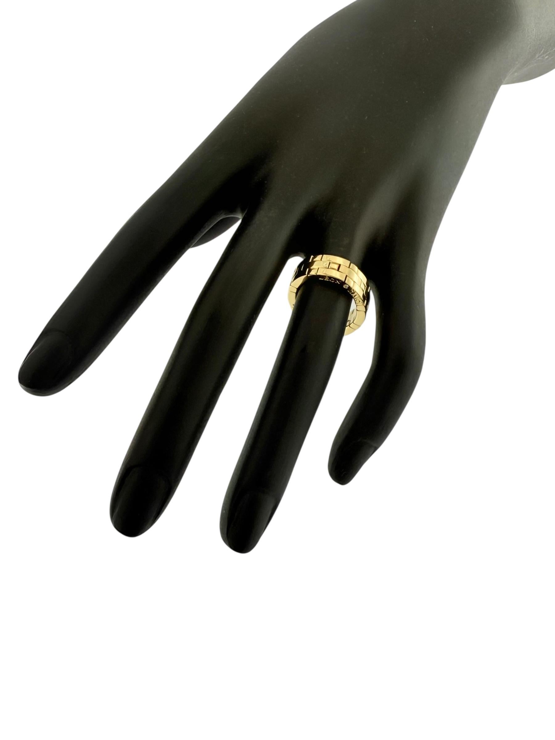 Leon Hatot Yellow Gold Flexible Diamond Ring In Excellent Condition For Sale In Esch sur Alzette, Esch-sur-Alzette
