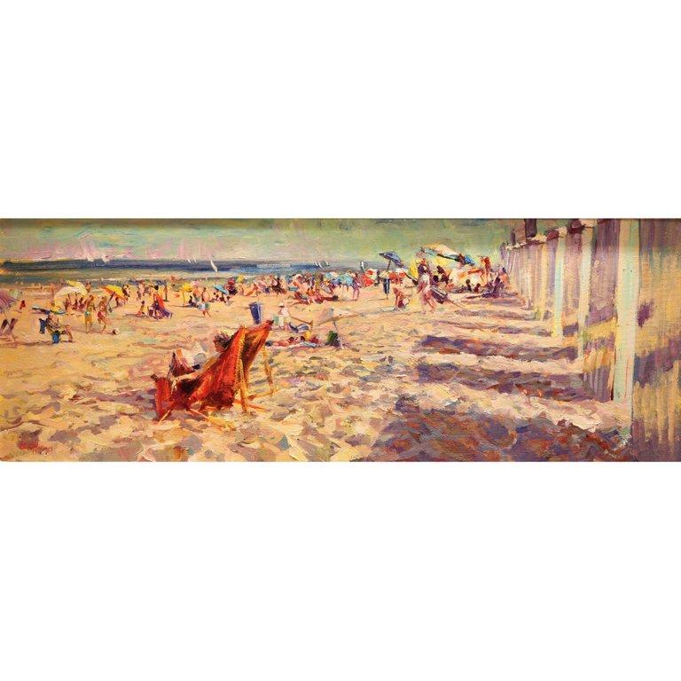 Impressionistic Beach Scene