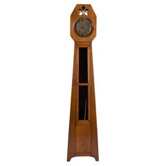 Léon Jallot, Reloj de pie de roble, Francia, 1910