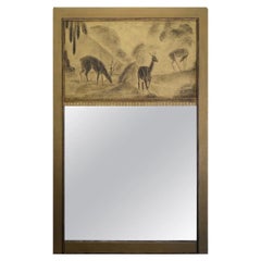 Leon Jallot Rare Large Art Deco Pier Mirror, 1920