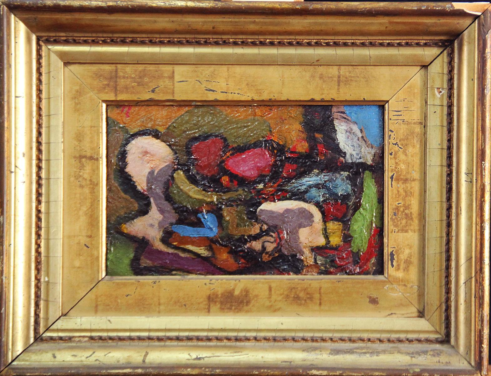 Leon Kelly, Modernist Still Life, Oil on Board, 1959 For Sale 1