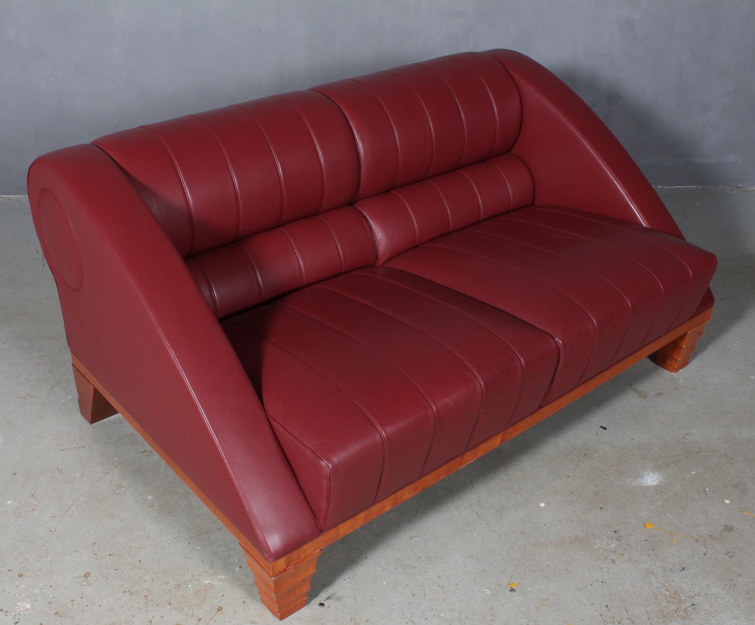 Late 20th Century Leon Krier for Giorgetti, Two-Seat Sofa and Lounge Chair