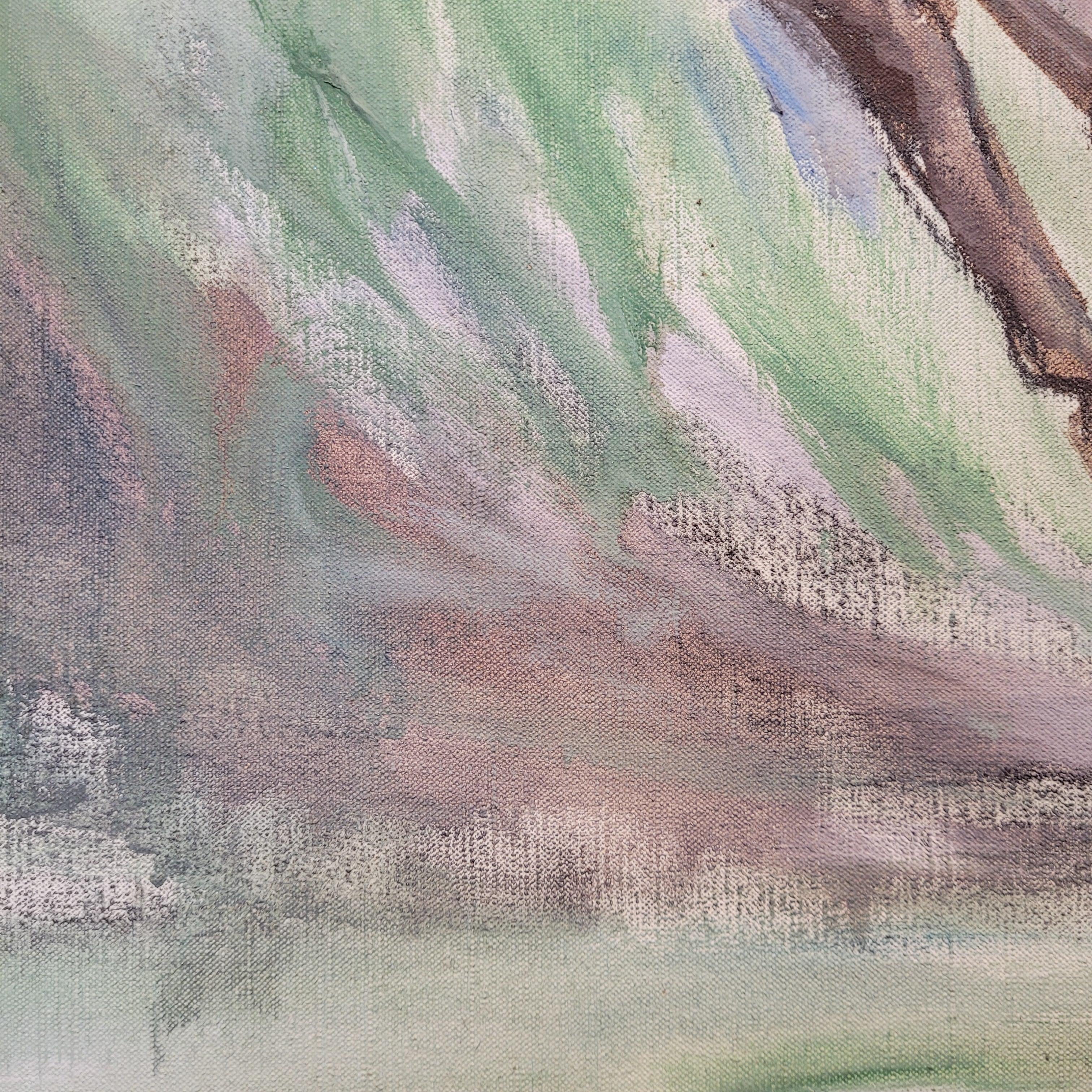 France Acrylique sur toile Course de chevaux, León Lafourcade en vente 11